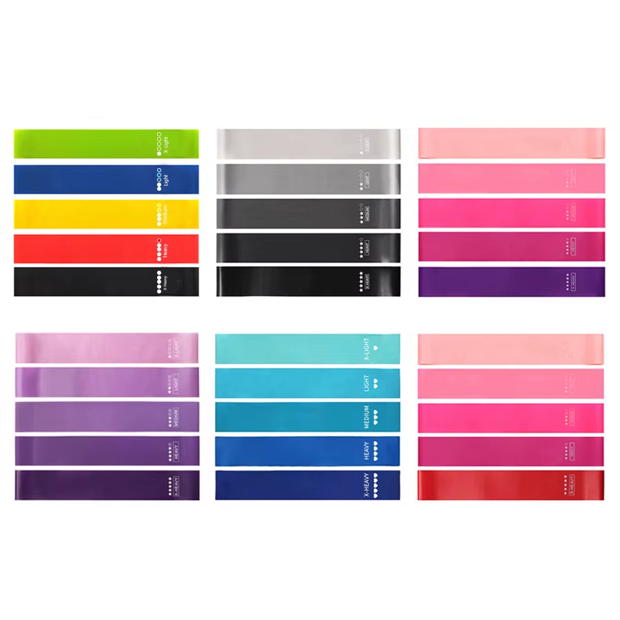 Fitness Elastic Resistance Bands Home Training Yoga Sport Resistance Bands Stretching Pilates Crossfit Workout Gym Equipment