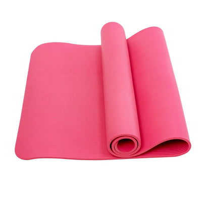 Extra Thick Yoga Mat 31.5"X72"X0.39" Thickness 9Mm -Eco Friendly Material- with High Density Anti-Tear Exercise Bolster