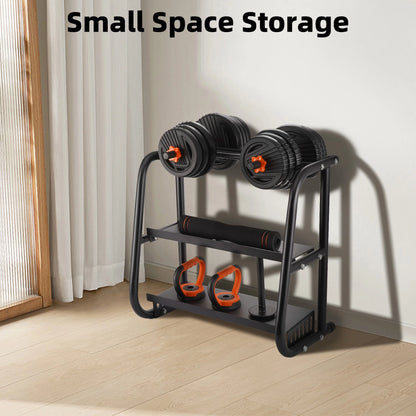 Adjustable Dumbbells, 55Lbs Free Weight Set with Connector, 4 In1 Dumbbells Set Used as Barbell, Kettlebells, Push up Stand, Fitness Exercises for Home Gym Suitable Men/Women