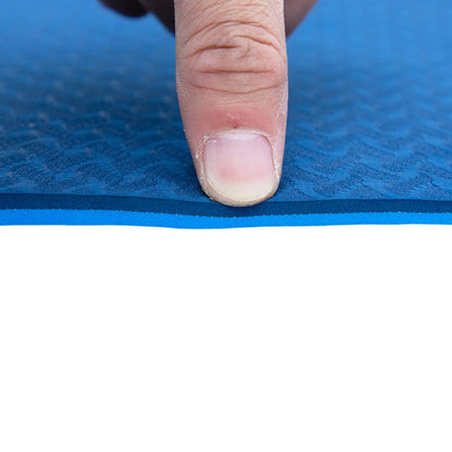 Extra Thick Yoga Mat 24"X72"X0.24" Thickness 6Mm -Eco Friendly Material- with High Density Anti-Tear Exercise Bolster